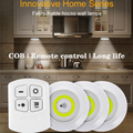 LED Remote Control Lights – Tap Lights with Self Adhesive for Cabinet, Wardrobe & Kitchen
