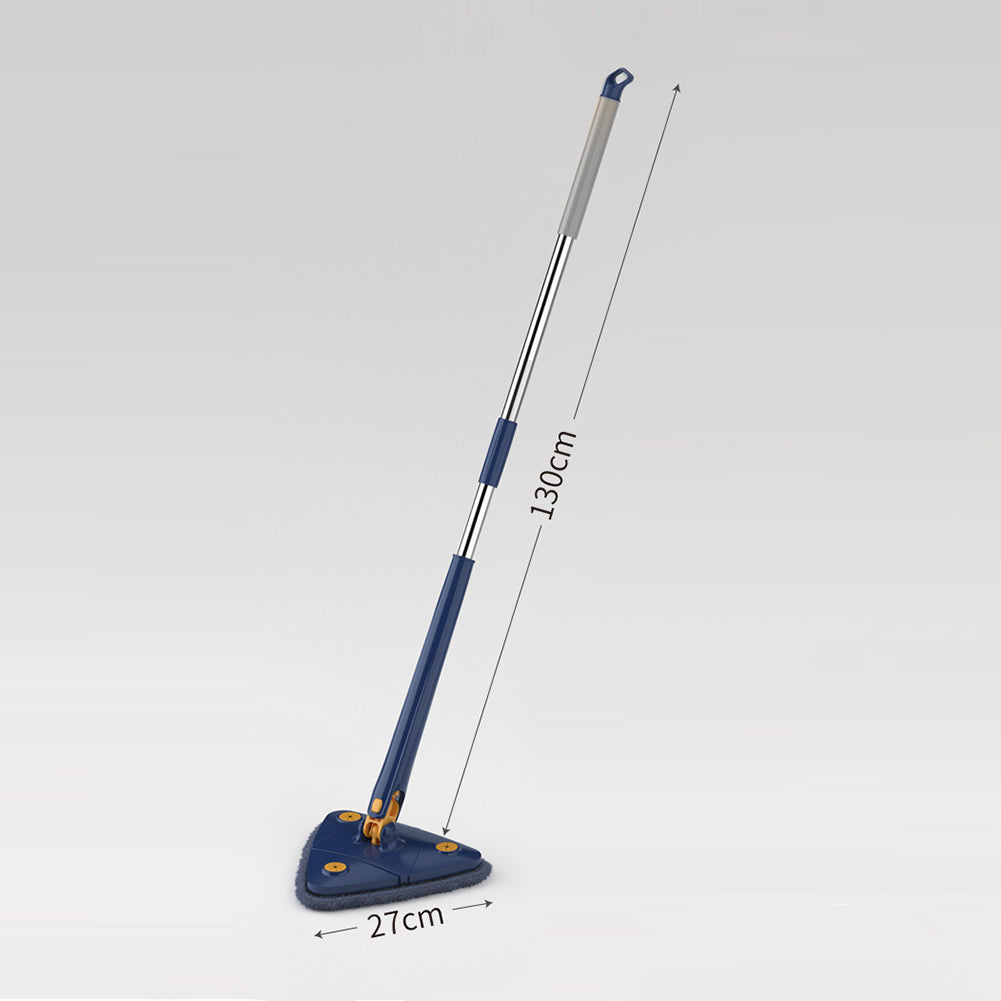 New Extended Triangle Mop 360 Twist Squeeze Wringing X-type Window Glass Toilet Bathrrom