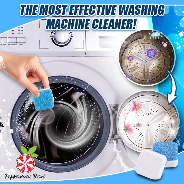 12 Pcs Washing Machine Cleaner Tablets – Washing Machine Cleaning Cube Deep Cleaning Tablets | Washer Drum Cleaner