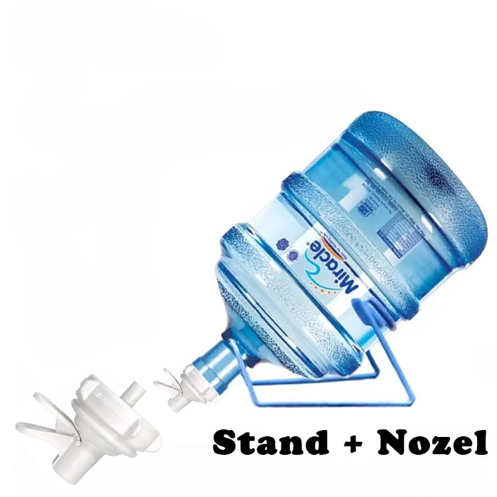 19 L Litter Water Bottle Stand And Nozzle With Stopper – Durable High Quality