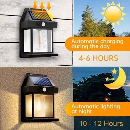 Solar Bulb Light | Camping Light For Outdoor With Solar | Solar Sensor Lamp Bulb